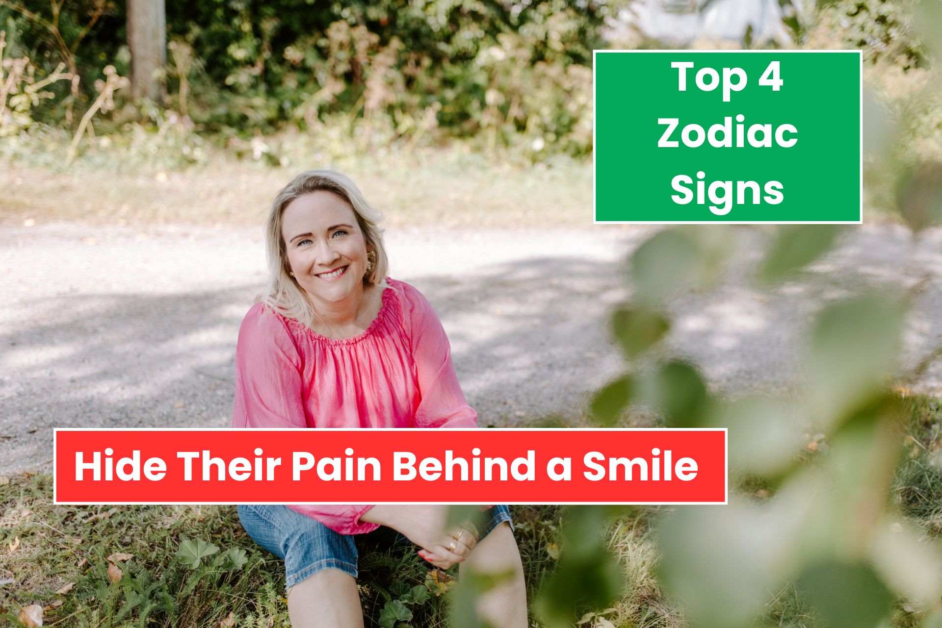 4 Zodiac Signs Hide Their Pain Behind a Smile