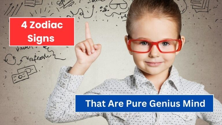 4 Zodiac Signs That Are Pure Genius Mind