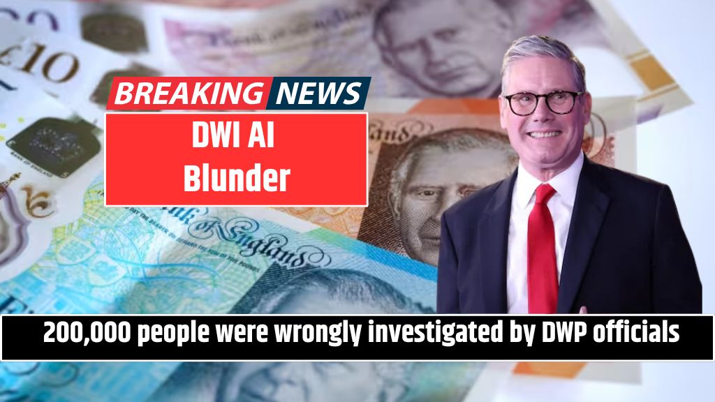 DWI AI Blunder 200,000 people were wrongly investigated by DWP officials