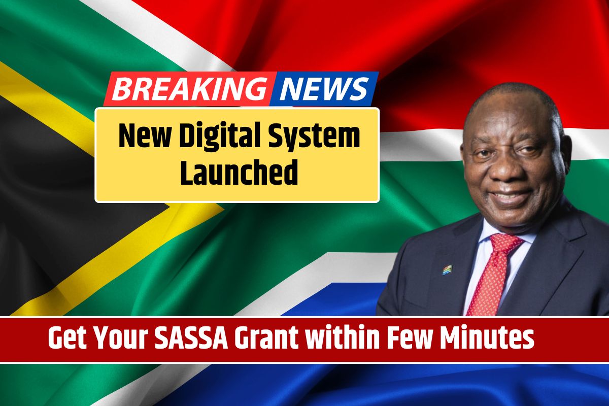 Get Your SASSA Grant within Few Minutes New Digital System Launched