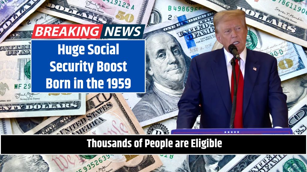 Huge Social Security Boost Born in the 1959 Thousands of People are Eligible