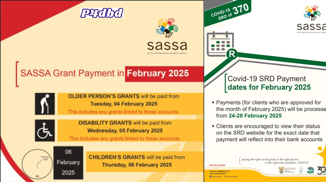 SASSA Payment Schedule for February 2025 SASSA Officially Announced